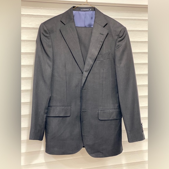 SUITSUPPLY charcoal grey suit
